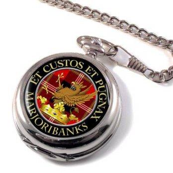 [worldbuyer] Family-crests.com Marjoribanks Scottish Clan Crest Full Hunter Pocket Watch/1348053