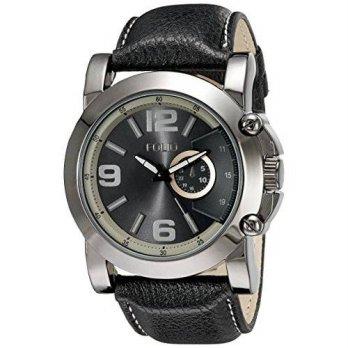 [worldbuyer] Folio Mens FMDMSG043 Analog Display Quartz Black Watch/1378288