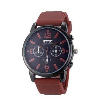 [worldbuyer] Generic Kinghard Mens Luxury Black Stainless Steel Analog Quartz Sport Wrist /1342312