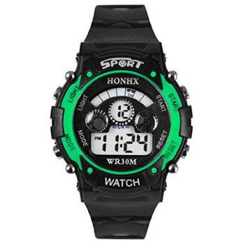 [worldbuyer] Generic Kinghard Multi Function Men Aviation LED Analog-Digital Waterproof Sp/1341298