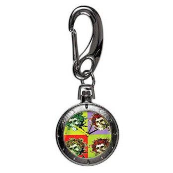 [worldbuyer] Grateful Dead - Skull & Roses Pocket Watch/1341430