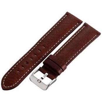 [worldbuyer] Hadley Roma Hadley-Roma Mens MSM906RB-220 22-mm Brown Genuine Leather Watch S/1351045