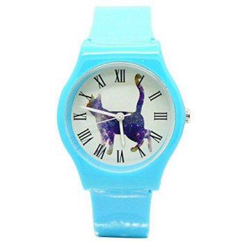 [worldbuyer] Happy Cheery Happy Cherry Children Girls Boys Kids Watch Simple Design Classi/554469