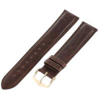 [worldbuyer] Hirsch 010090-15-20 20 -mm Genuine Textured Leather No Allergy Lining Watch S/1350786