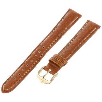 [worldbuyer] Hirsch 010091-10-14 14 -mm Genuine Textured Leather No Allergy Lining Watch S/1351592