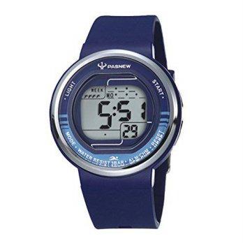 [worldbuyer] Huangtaii Childrens Waterproof LED Digital Display Watch with Blue Color Dyl-/554084