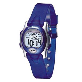 [worldbuyer] Huangtaii Childrens Waterproof LED Digital Display Watch with Blue Color Dyl-/553990