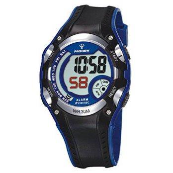 [worldbuyer] Huangtaii Childrens Waterproof LED Digital Display Watch with Blue Color Dyl-/553832