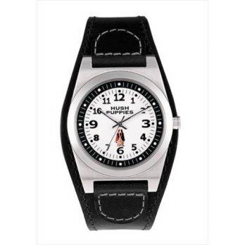 [worldbuyer] Hush Puppies Mens HP.3115M00.2506 Cuff 3 Hand Minute Track Watch/1381430