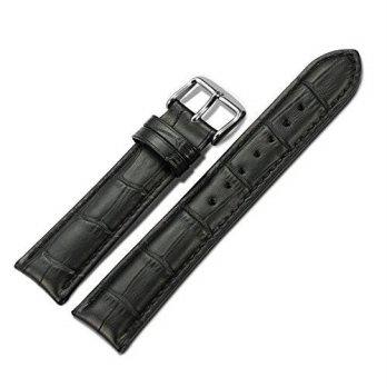 [worldbuyer] IStrap iStrap 20mm Genuine Calf Leather Watch Band Alligator Grain Padded for/1348732