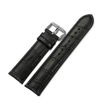 [worldbuyer] IStrap iStrap 22mm Genuine Calf Leather Watch Band Alligator Grain Padded for/1347384