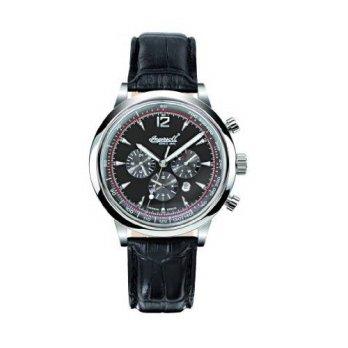 [worldbuyer] Ingersoll Mens IN2809BK San Antonio Fine Automatic Timepiece Black Dial Watch/1377910