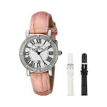 [worldbuyer] Invicta Womens 13967 Wildflower Stainless Steel Watch with Interchangable Str/1374560