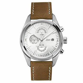 [worldbuyer] JBW Mens J6300B The Woodall Analog Display Swiss Quartz Brown Watch/1374729