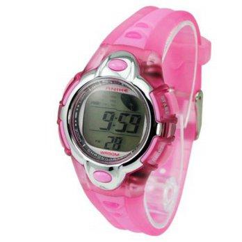 [worldbuyer] JCLY Kids Watches Flash Lights 50m Waterproof Chronograph Digital Sports Watc/508788