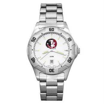 [worldbuyer] Logo Art NCAA Florida State Seminoles Mens All-Pro Chrome Watch/1381568