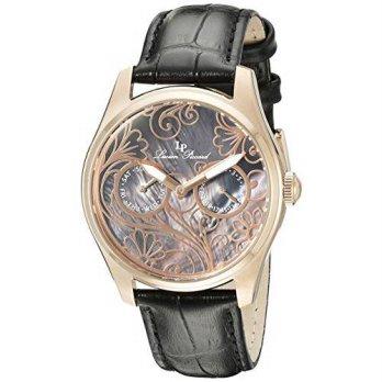 [worldbuyer] Lucien Piccard Womens LP-10147-RG-01MOP Lovemaze Rose Gold-Tone Stainless Ste/1376607