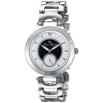 [worldbuyer] Lucien Piccard Womens LP-10268-22-BKA Casablanca Analog Display Quartz Silver/1376662