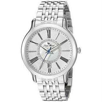 [worldbuyer] Lucien Piccard Womens LP-40004-22S Sofia Analog Display Quartz Silver Watch/1377294