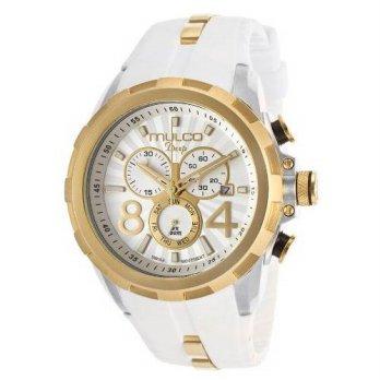 [worldbuyer] MULCO MW1-29382-012 Mulco Deep Scale Chronograph Unisex Watch - Silver Dial/1377267