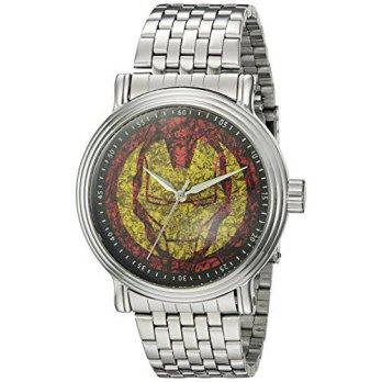 [worldbuyer] Marvel Iron Man Mens W002539 Iron Man Analog Display Analog Quartz Silver Wat/1379378