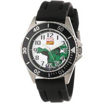 [worldbuyer] Marvel Mens W000511 Hulk Honor Rubber Strap Watch/1380598