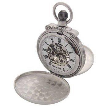 [worldbuyer] Regent Hills Vintage Full Hunter Brass Case Open Face Mechanical Pocket Watch/1343284