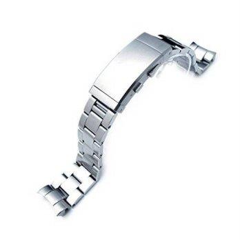 [worldbuyer] Seiko Replacement by MiLTAT 20mm Super Oyster Watch Bracelet for SEIKO Mid-si/1363509