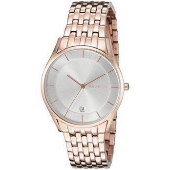 [worldbuyer] Skagen Womens SKW2388 Holst Rose Gold-Tone Stainless Steel Watch/1378543