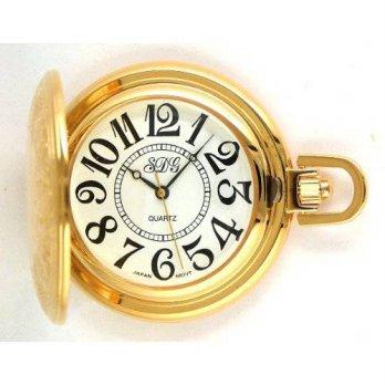 [worldbuyer] South Dakota Gold Quartz Pocket Watch (Miyota Movement)/1349585