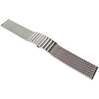 [worldbuyer] Staib 20mm Polished Mesh 150mm Stainless Steel Mens Watch Band Model 2792/1345163