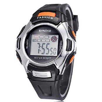 [worldbuyer] Sunny Future Childrens new multifunction water-proof digital sport watch,blac/507636