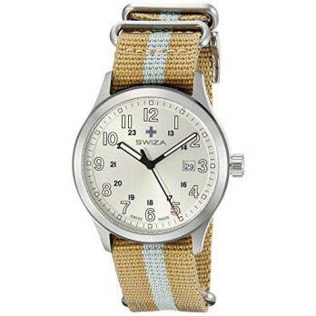 [worldbuyer] Swiza Mens WAT.0251.1010 Kretos Analog Display Swiss Quartz Multi-Color Watch/1378194