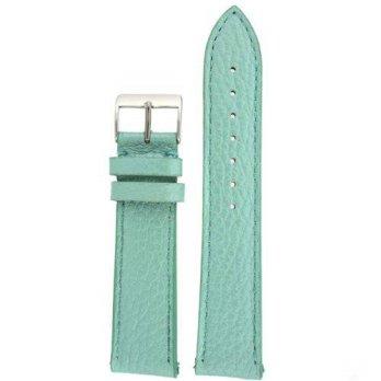 [worldbuyer] Tech Swiss Watch Band Genuine Leather Tourquoise Blue Quick Release Built-in /1344904