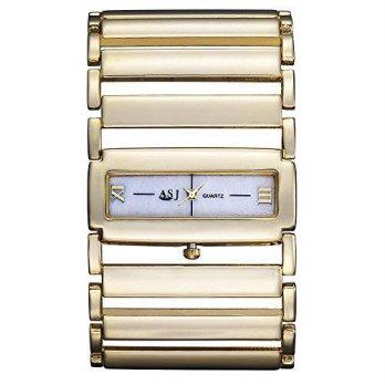 [worldbuyer] UE Fashion Womens Fashion Simple Gold-Tone Quartz Wrist Watch/1341858