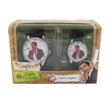 [worldbuyer] Unknown Mr Bean Wacky Tie Watch Set Couples/Lovers Edition (includes Mans and/1341812