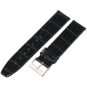 [worldbuyer] Voguestrap TX721823 Allstrap 20mm Black Regular-Length Croco Dress Leather Wa/1348012