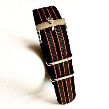 [worldbuyer] Watch Aficionado 24 - 20mm Nylon NATO Ballistic James Bond Watch Bands Straps/1343725