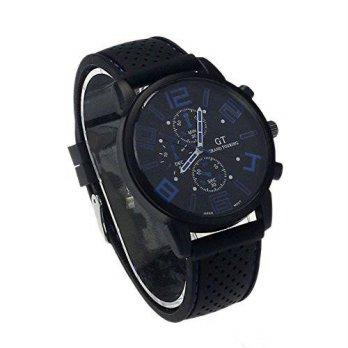 [worldbuyer] ZPS(TM) New Mens Stainless Steel Luxury Sport Analog Quartz Clock Wrist Watch/1375655