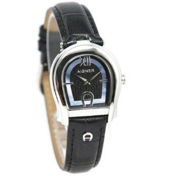 Aigner Jam Tangan Wanita Leather Strap A24223D Andria