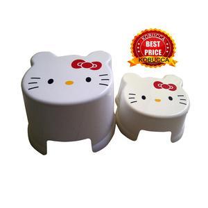 BANGKU TEMPAT DUDUK LESEHAN HELLO KITTY ukuran KECIL ANAK BALITA KOLEKSI HK HK CUTE IMUT LUCU UNIK M