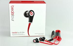 Beats Tour Earphone OEM A++ BASS NEW 2013 Persis Ori MURAH Merah/Putih