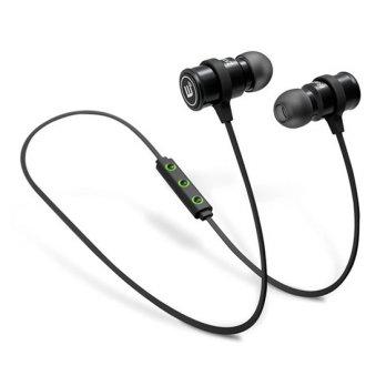 Brainwavz Blu-100 Wireless Bluetooth Earphones with Microphone - Hitam