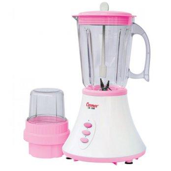 Cosmos CB180F Blender Plastic 1.25 Liter - Putih/Merah Muda