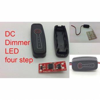 DC led dimmer 4 step ( 25%, 50%, 75% & 100% )