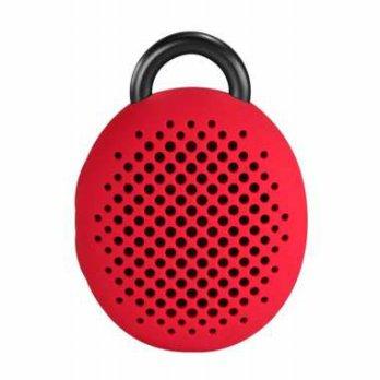 Divoom Bluetune Bean Remote Selfie Speaker Bluetooth - Merah