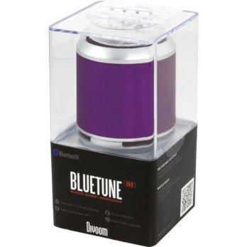 Divoom Bluetune Solo Bluetooth Speaker with Mic - Matte Purple