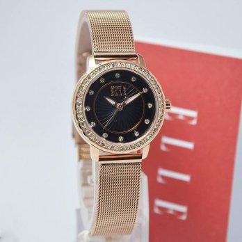 ELLE Jam Tangan Wanita EL ES20035B04X Rosegold Stainless Steel