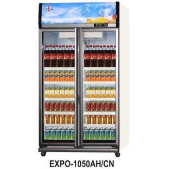 EXPO-1050AH/CN 2 (Dua) Pintu Showcase / Display Cooler / Lemari Kaca Berpendingin / Kulkas Kaca