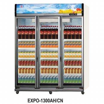 EXPO-1300AH/CN 3 (Tiga) Pintu Showcase / Display Cooler / Lemari Kaca Berpendingin / Kulkas Kaca